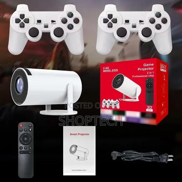 Hy300 Android 13 Gaming Projector With Gaming Console