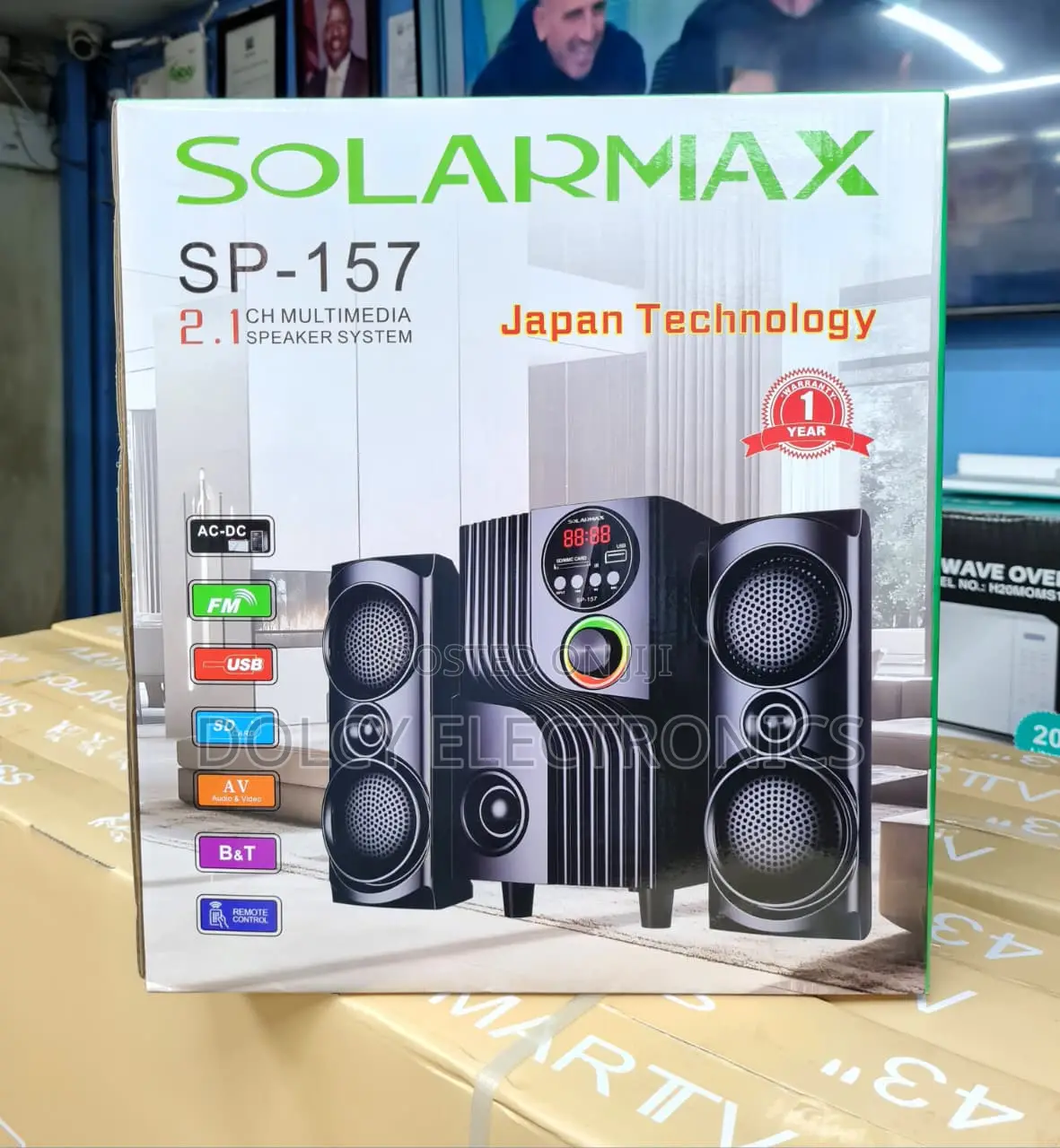Solarmax Sp-157 2.1 Speaker System