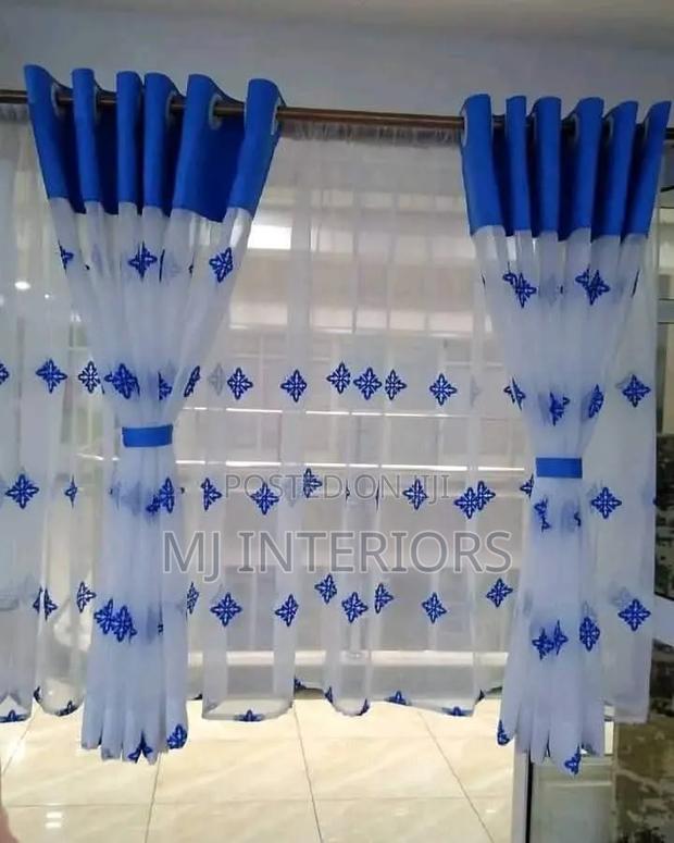 Beautiful Pattern Kitchen Curtains - main view