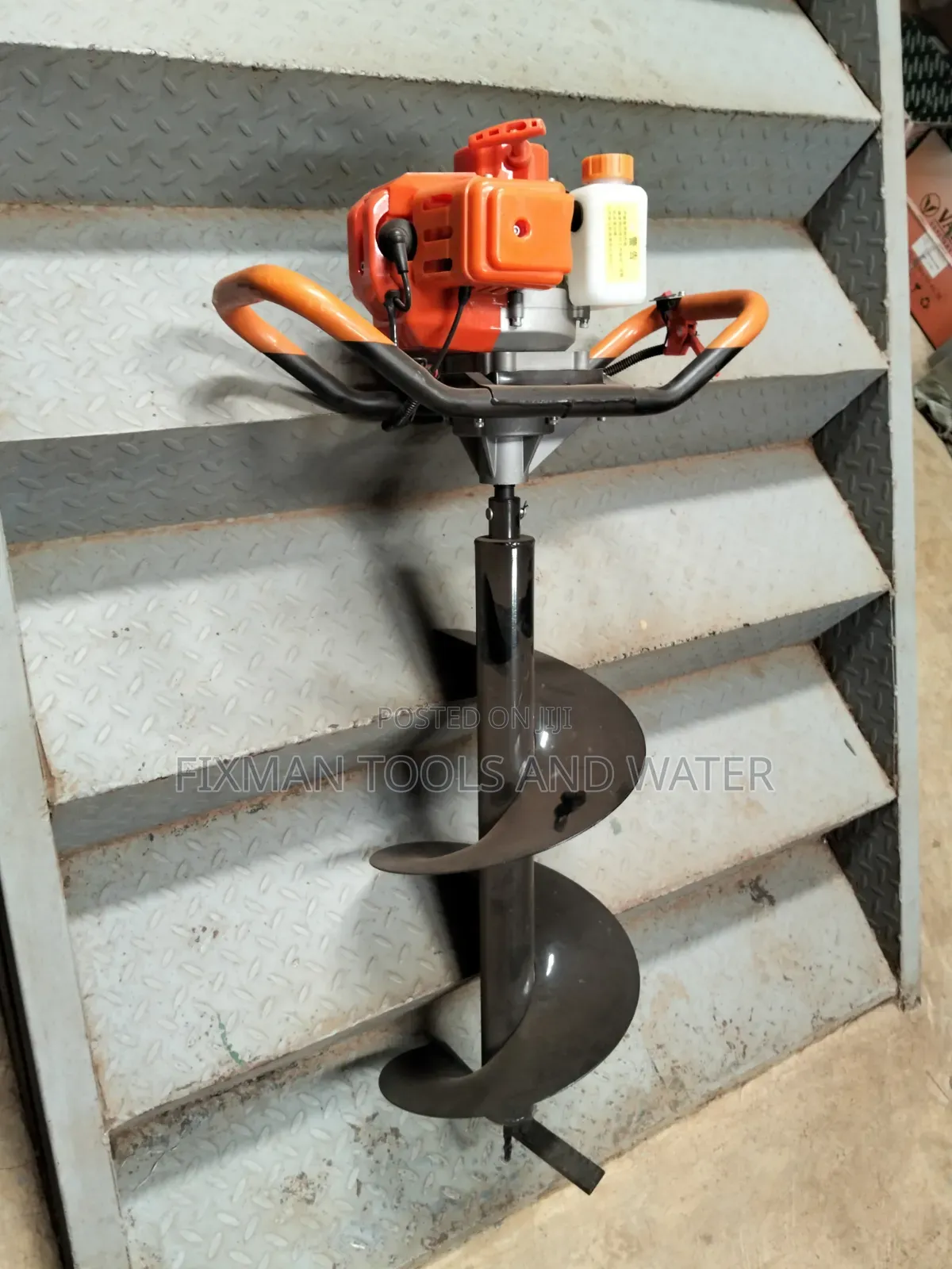 Gasoline Petro Earth Auger Machine