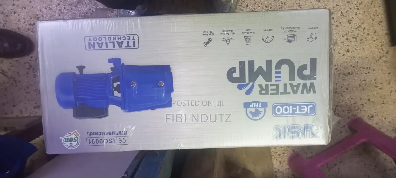 Usk Jet Booster Pump/1hp Jet Booster Water Pump