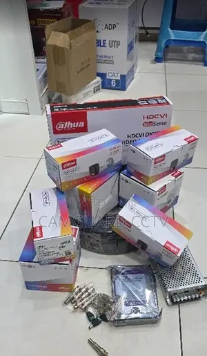 Dahua 4ch Full Color CCTV Camera Complete Kit With 500gb HDD