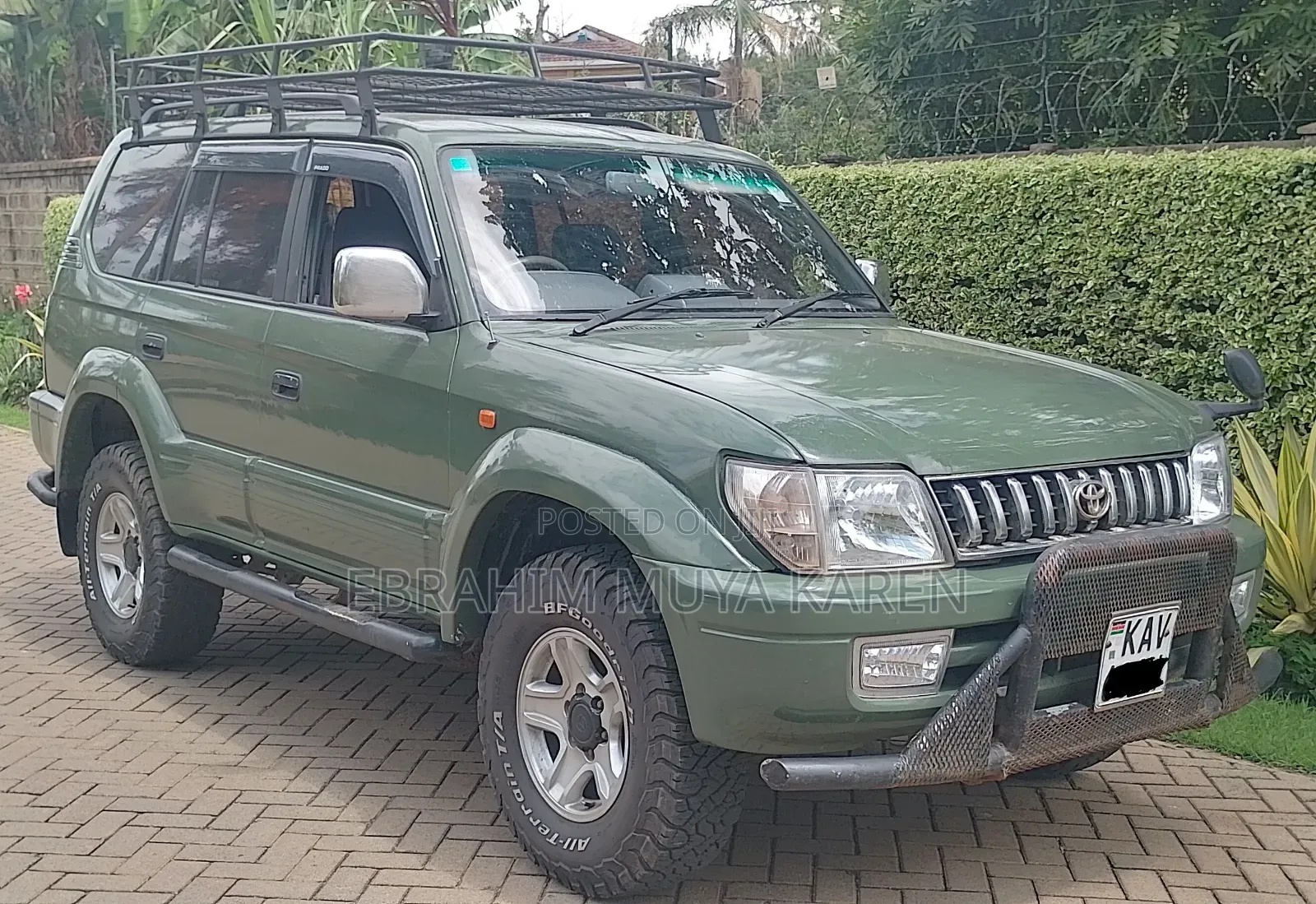 Toyota Land Cruiser Prado 3.0 TD 1998 Green