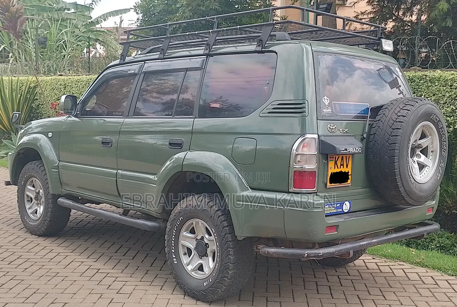 Toyota Land Cruiser Prado 3.0 TD 1998 Green