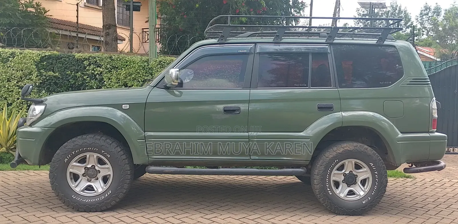 Toyota Land Cruiser Prado 3.0 TD 1998 Green
