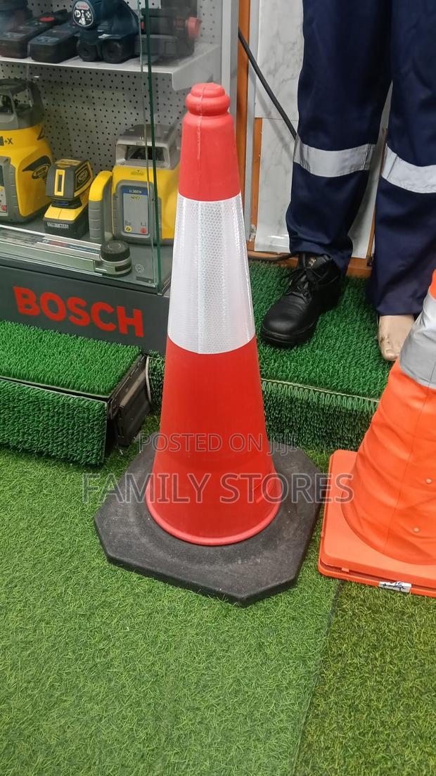 Traffic Safety Cones 50cm & 75cm – Reflective | Nairobi