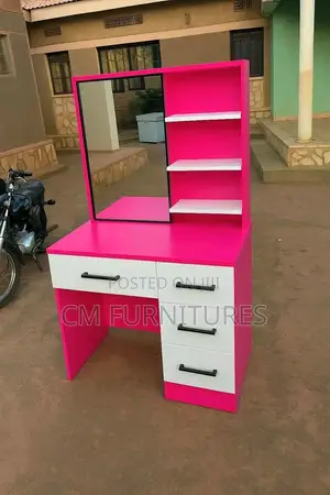 Pink Modern Dressing Table