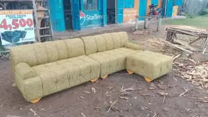 Yellow L Sofa Seat