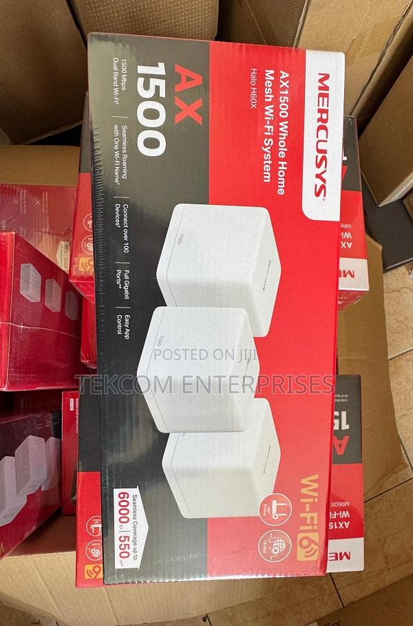 Mercusys Halo H60x Ax1500 Whole Home Mesh Wifi 6 System - main view