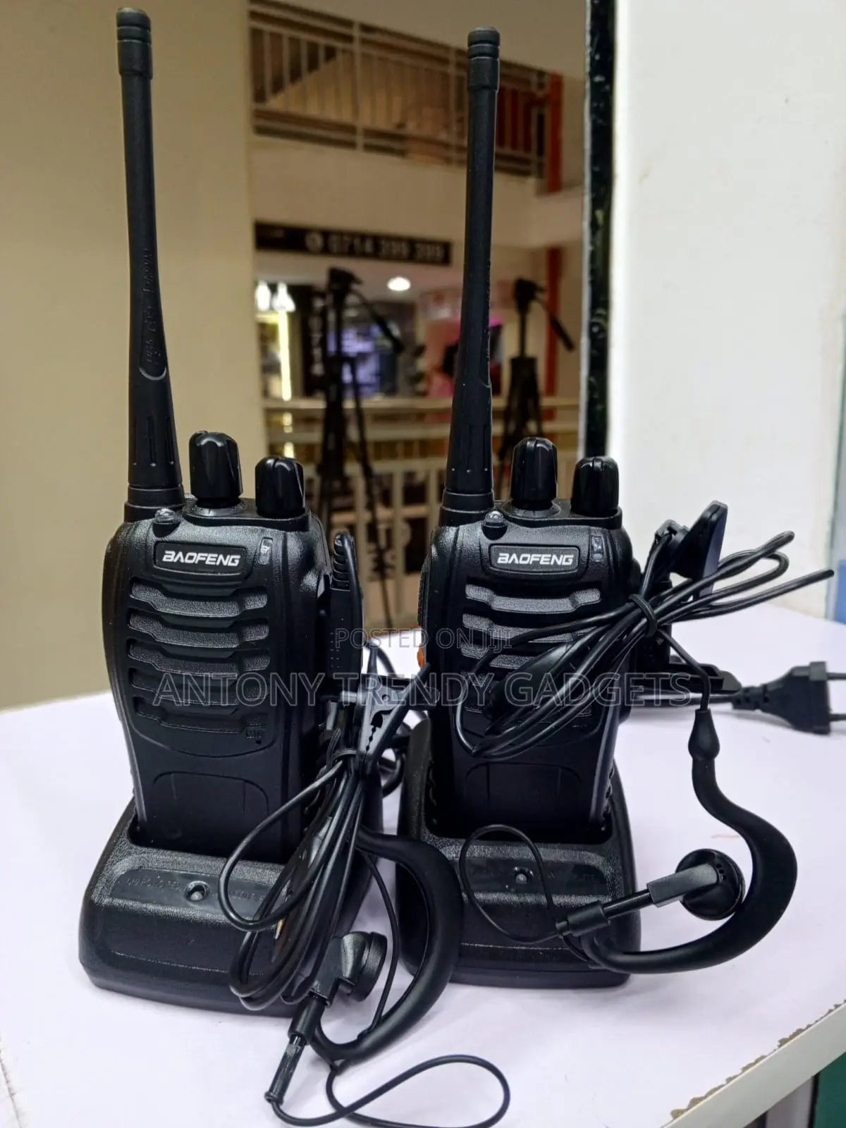 Baofeng Bf-888s Walkie Talkie 16ch Rechargeable Radio