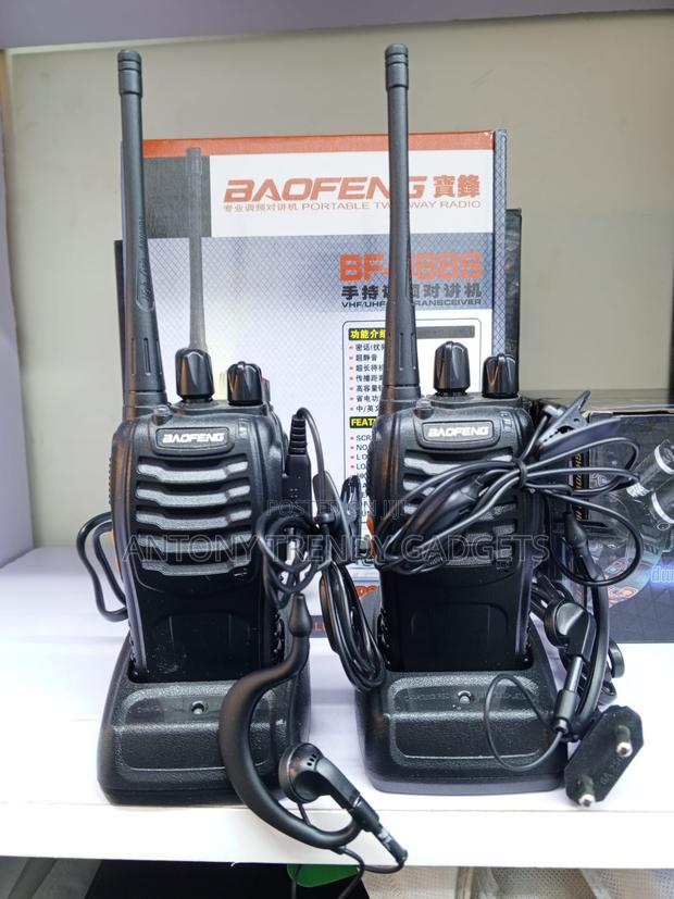 Bf-888s Two Way Radio 3-5km Range Security Communication