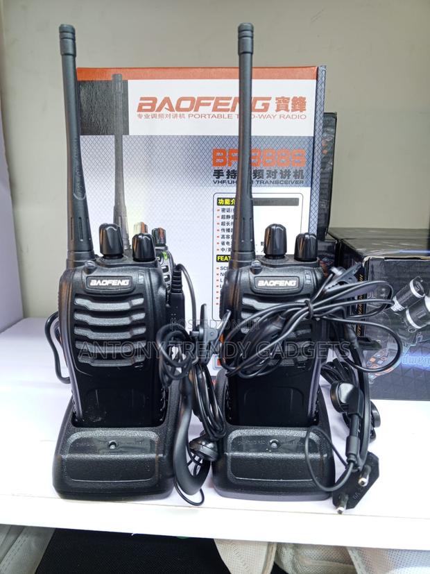 Bf-888s Two Way Radio 3-5km Range Security Communication - thumbnail 2