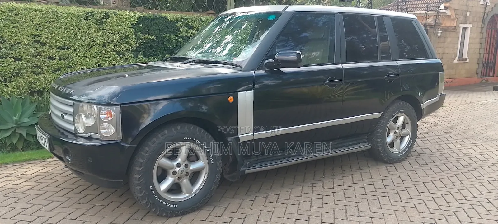 Land Rover Range Rover Vogue 2004 Black