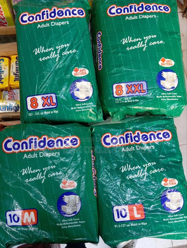 Confidence Aldut All Sizes Diapers