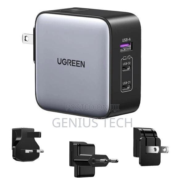 Ugreen Gan 65w Fast Charger 3-Port (Ug-90409 / Cd296)