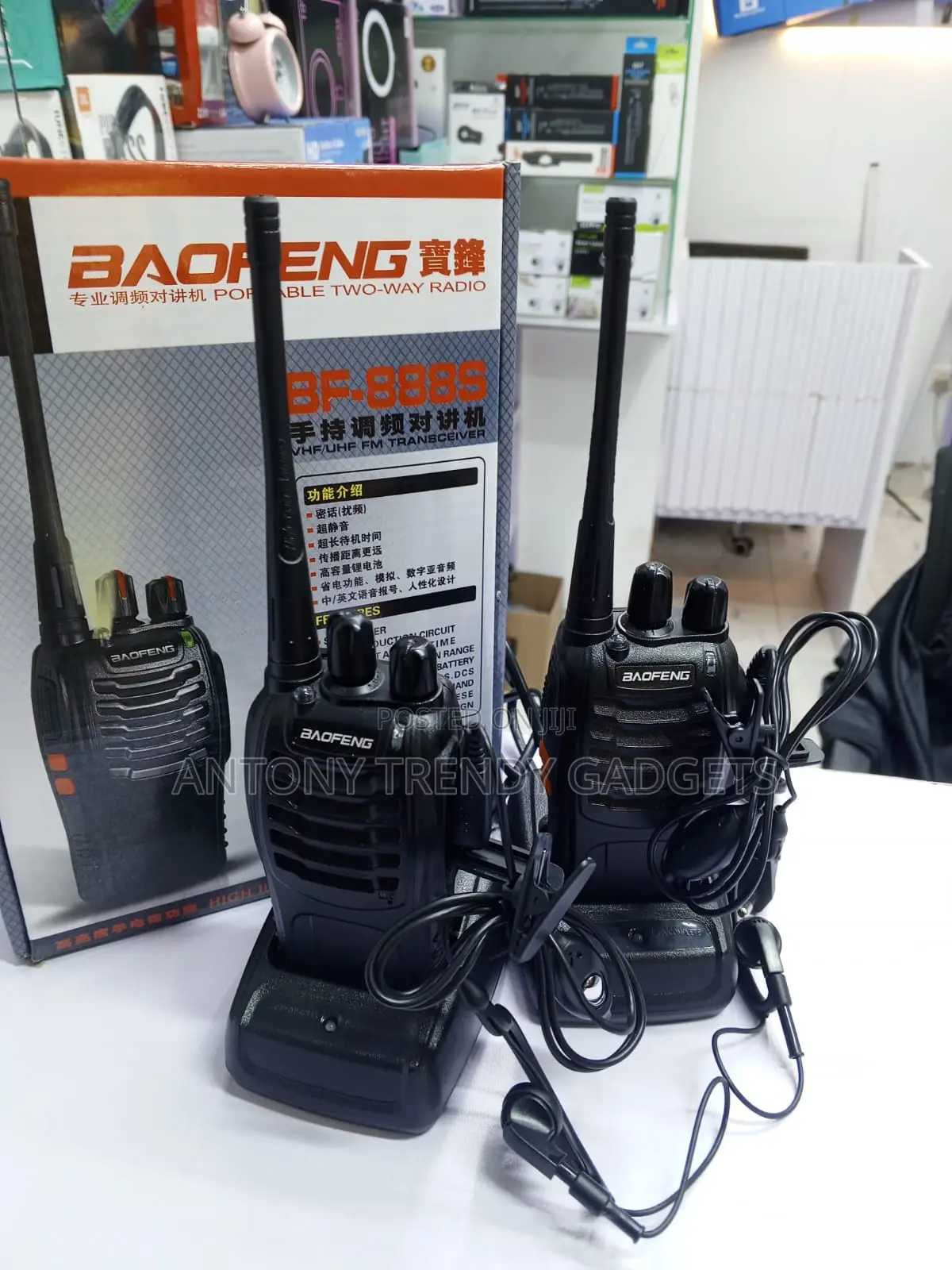 Baofeng Bf-888s Portable Two Way Radio Security Device