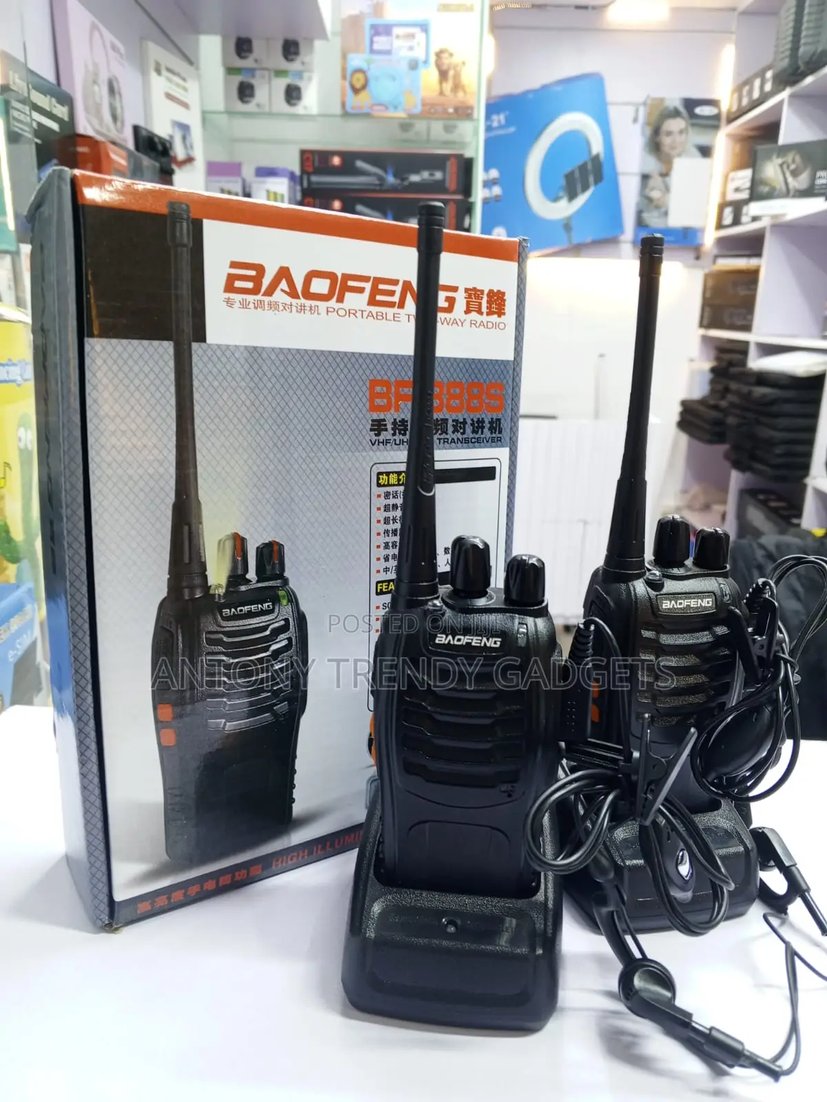 Baofeng Bf-888s Portable Two Way Radio Security Device