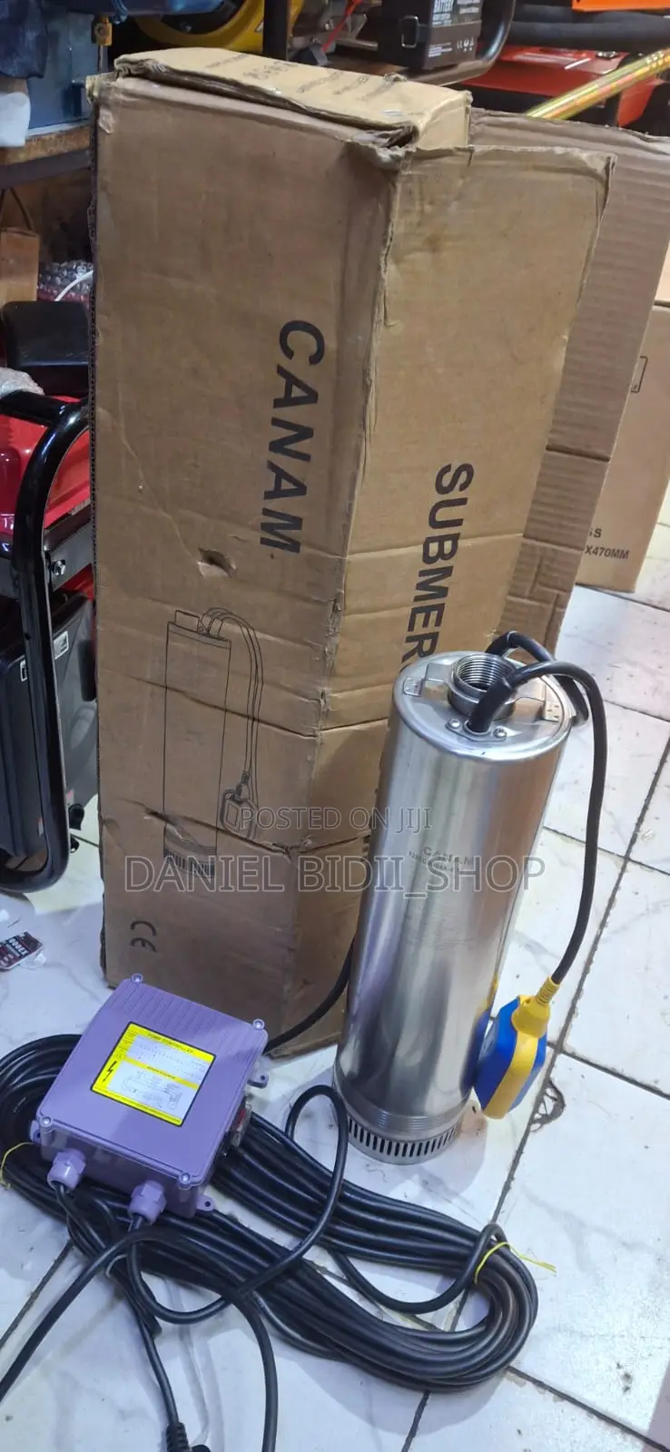 Canam Uk Submersible Pump 1hp 43mtrs
