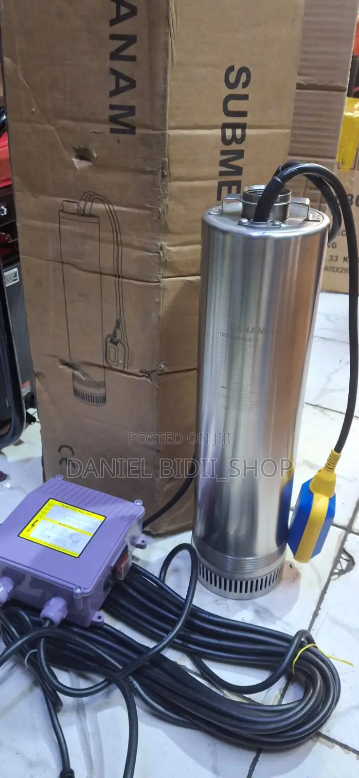 Canam Uk Submersible Pump 1hp 43mtrs