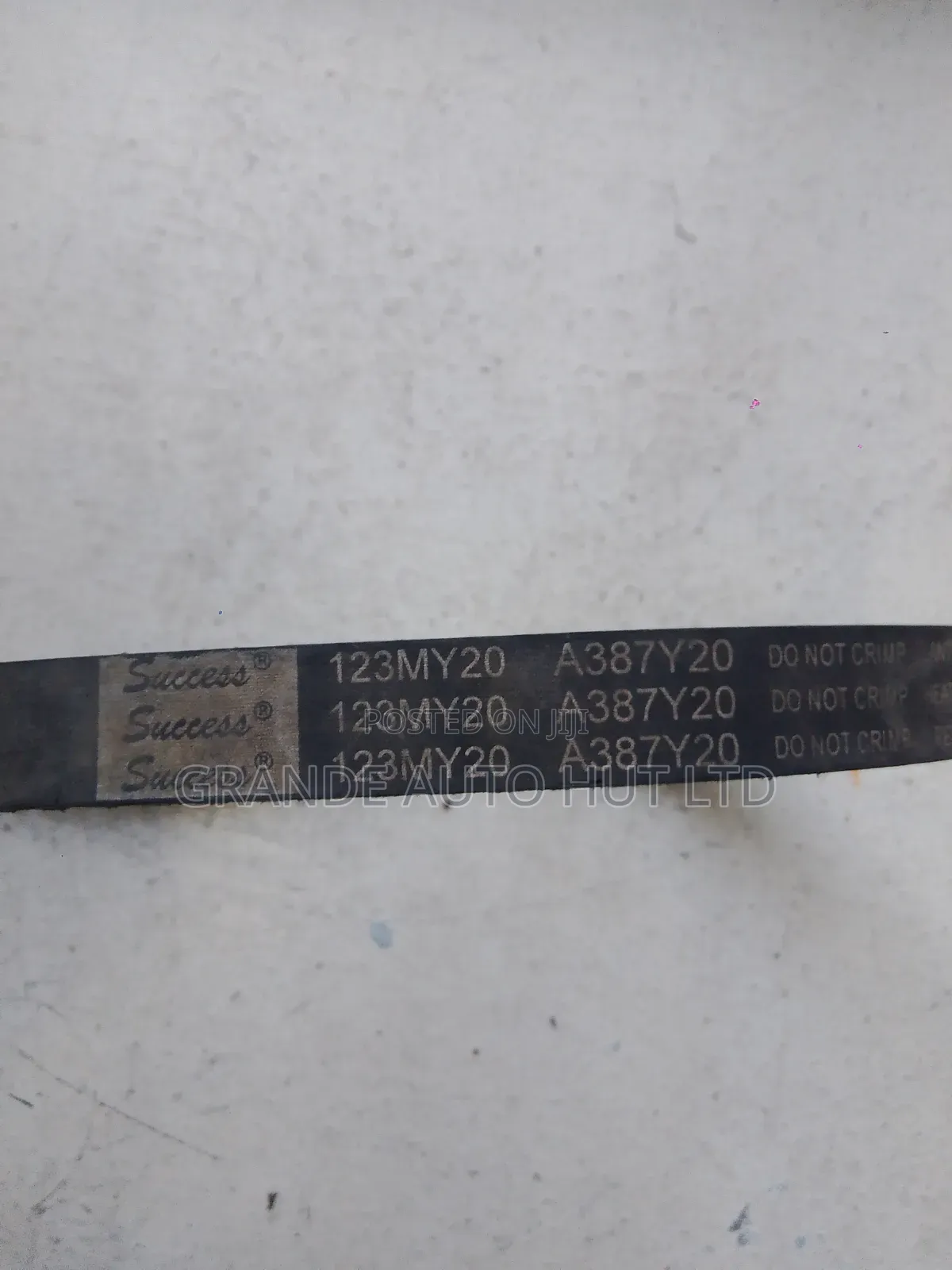 Timing Belt 123 Teeth Toyota 2e