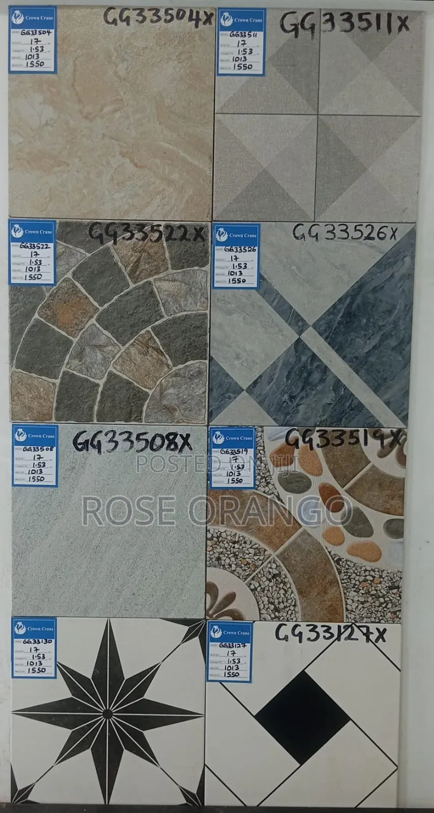 30by30cm Floor Tiles