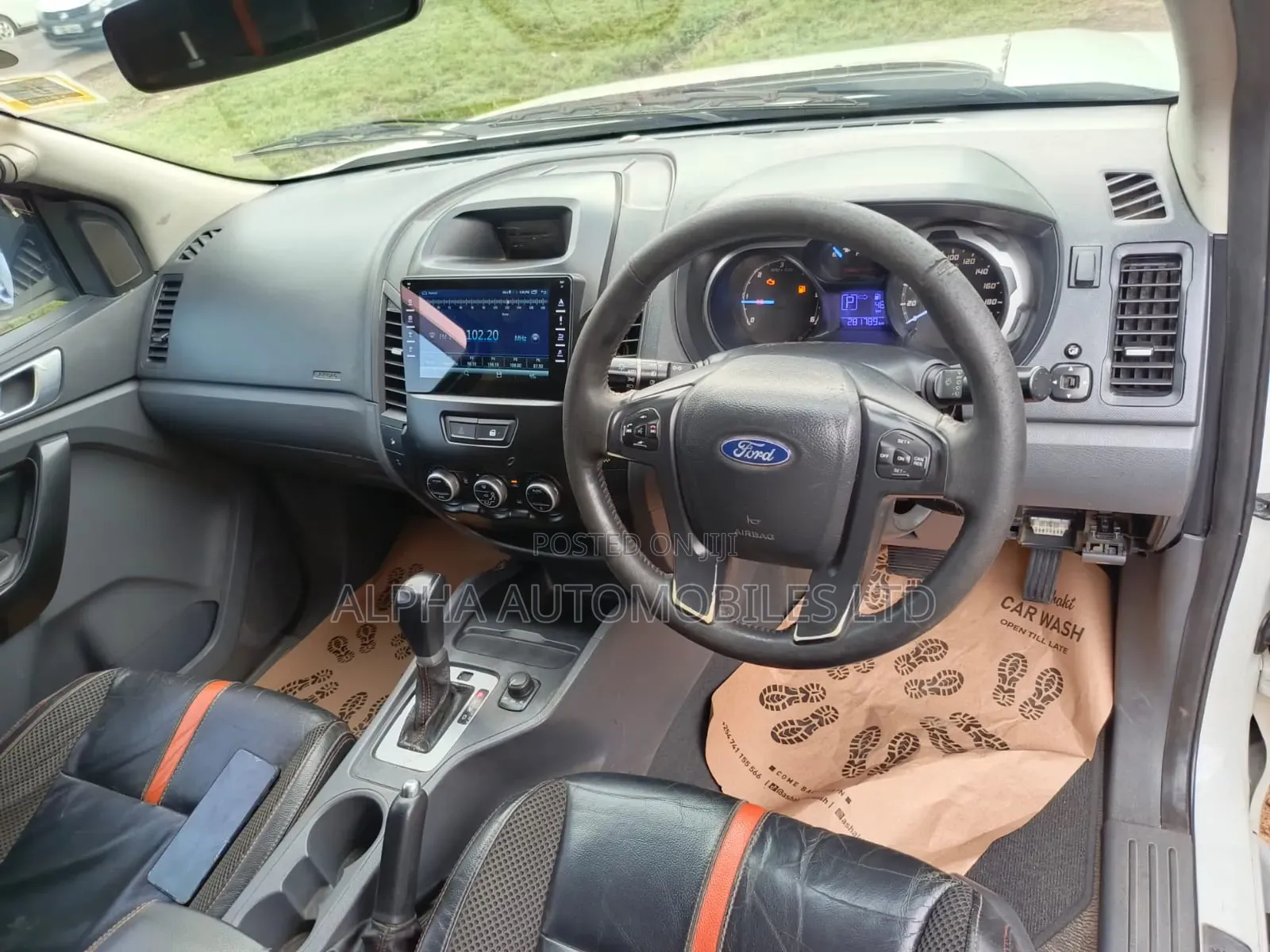 Ford Ranger Wildtrak 2012 White