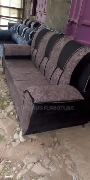 Brown Permanent Sofa Seat