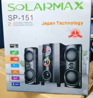 Solarmax Sp-151 2.1 Multimedia Speaker System