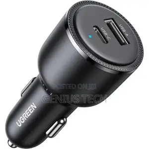 Ugreen 63w 2-Port Fast Car Charger (Ug-35023 / Ec701)