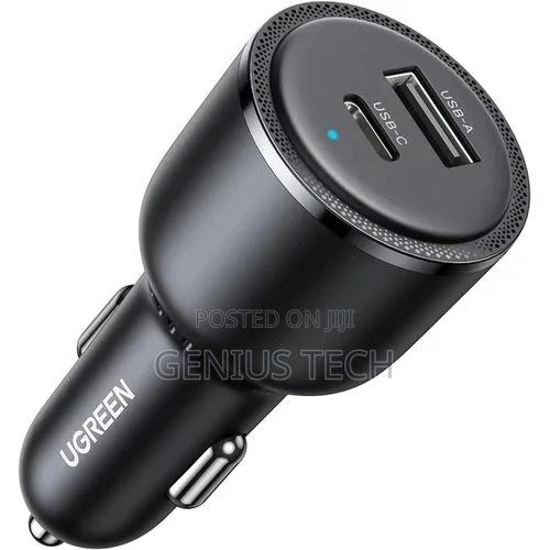 Ugreen 63w 2-Port Fast Car Charger (Ug-35023 / Ec701)