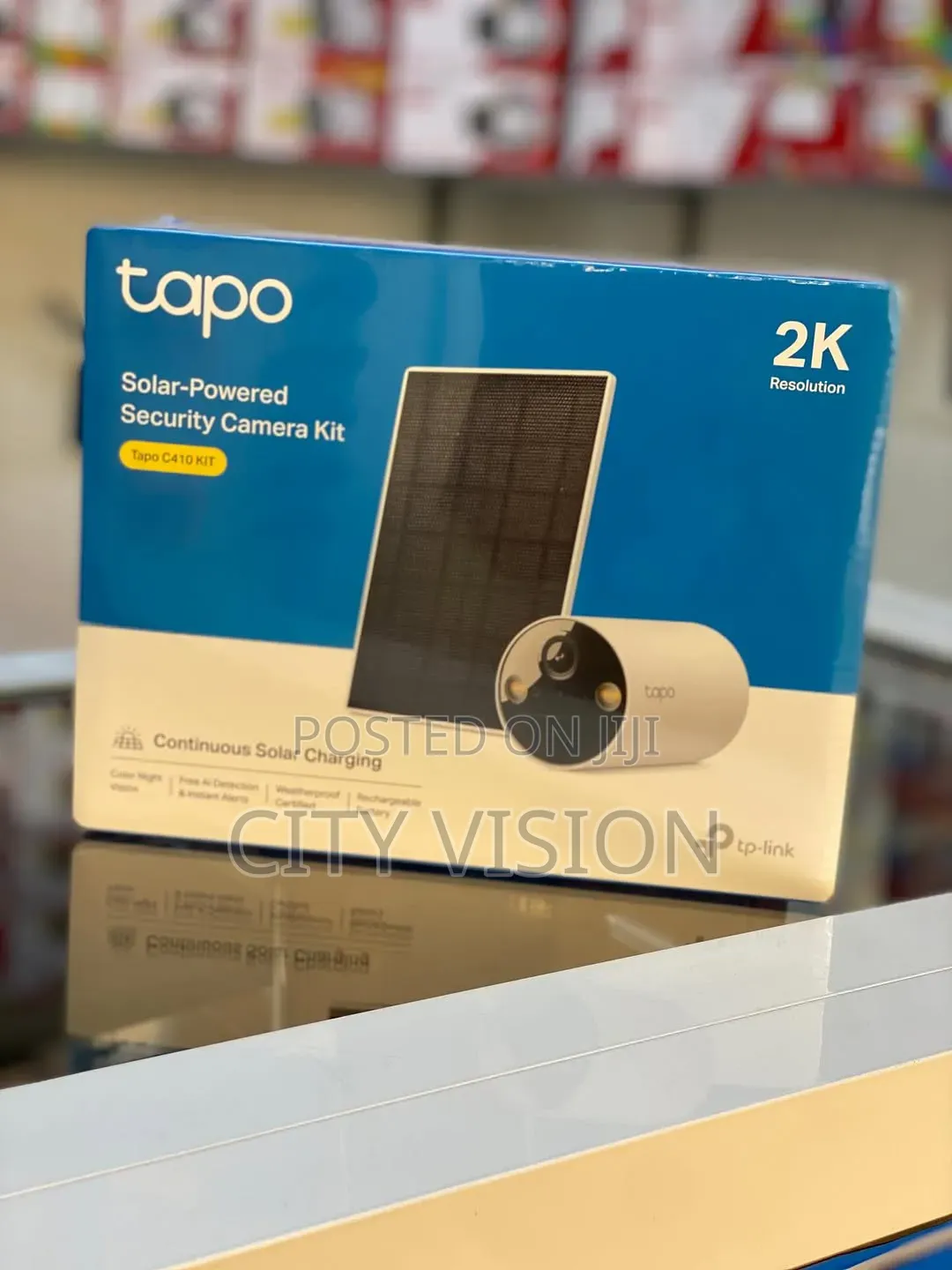 Tp Link Tapo C410 Kit Solar Powered Security Camera Kit