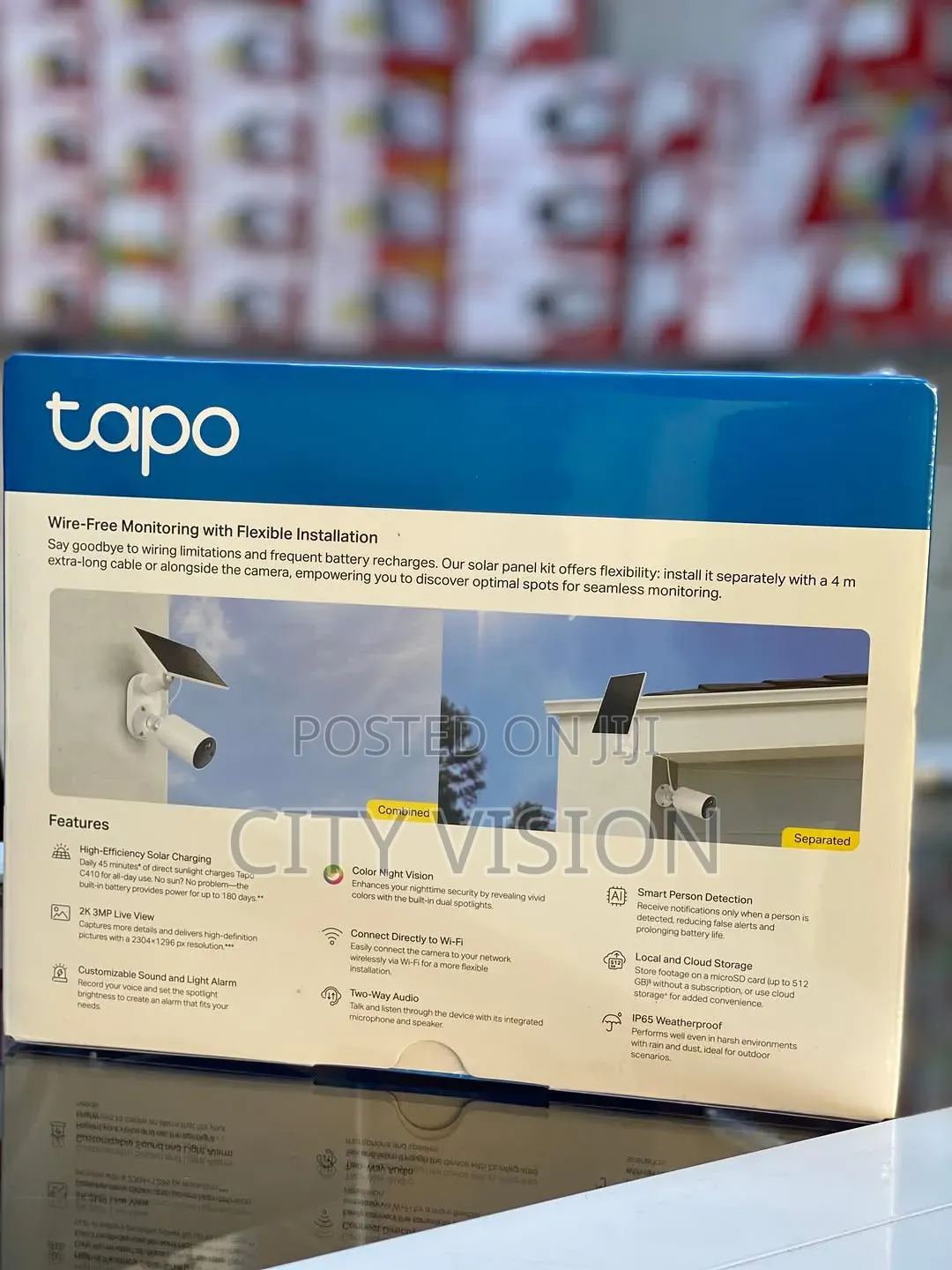 Tp Link Tapo C410 Kit Solar Powered Security Camera Kit