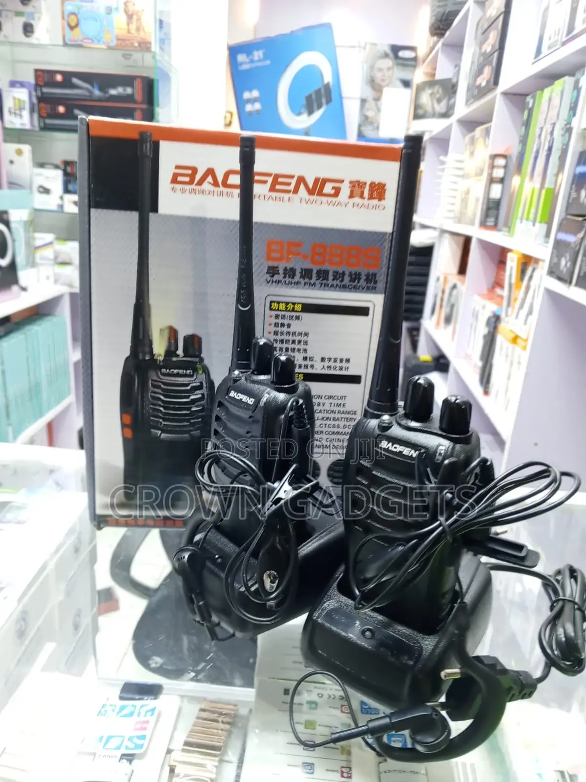 Bf-888s Two Way Radio 16 Channel 3-5km Communication