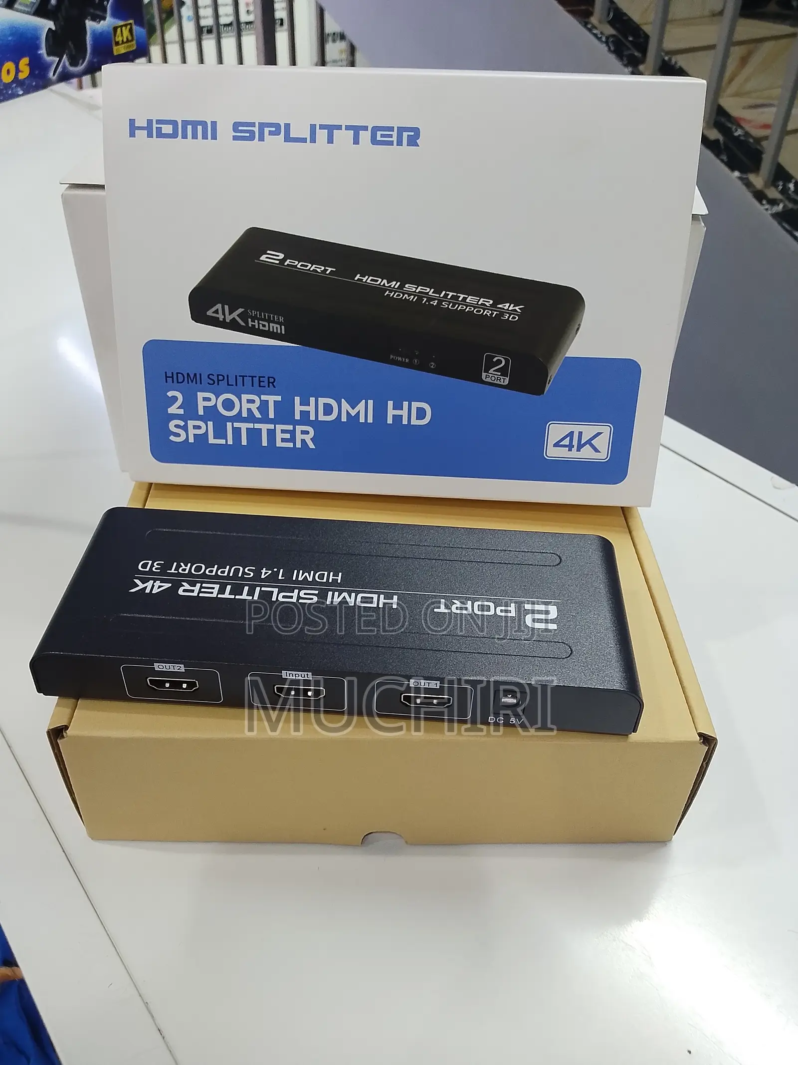 Hdmi 1 Input 2 Output Splitter Full Hd