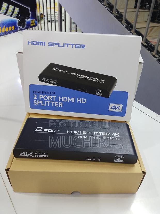 2 Port Hdmi Splitter for Tv Monitor