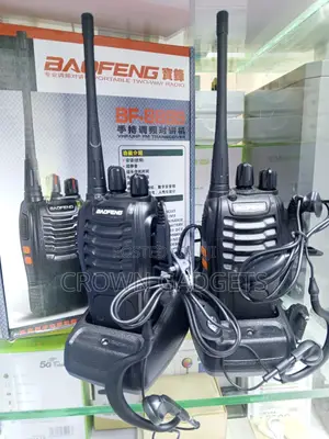 Bf-888s Rechargeable Walkie Talkie 1500mah Battery Radio