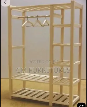 Cream Open Shoe Rack