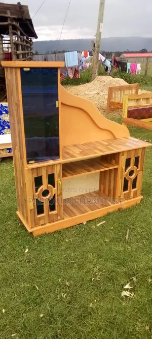 Brown Wood Cabinets