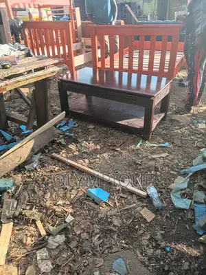 Modern Mahogany Table