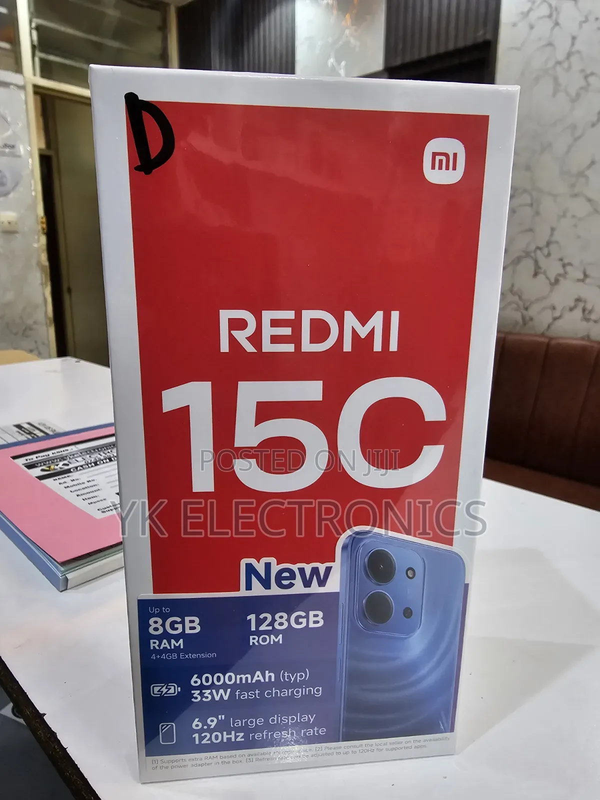 New Xiaomi Redmi 15C 4G 128 GB Blue