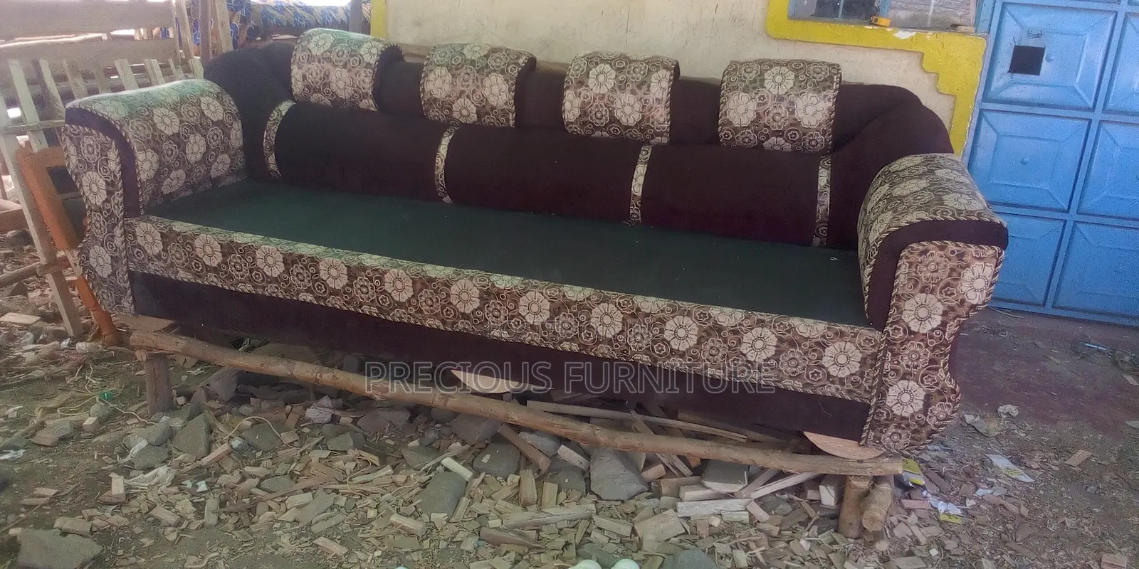 Brown Sofa Seat