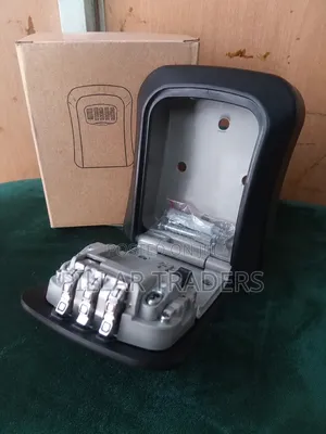 Heavy Duty Key Lock Box With 4-Digit Password – Secure Key Safe Box