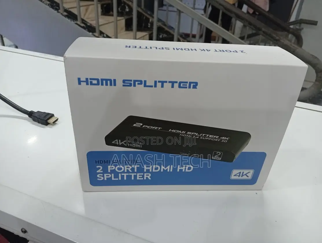 Hdmi Splitter 1 Input to 2 Hdmi Outputs for Tv Projector Monitor