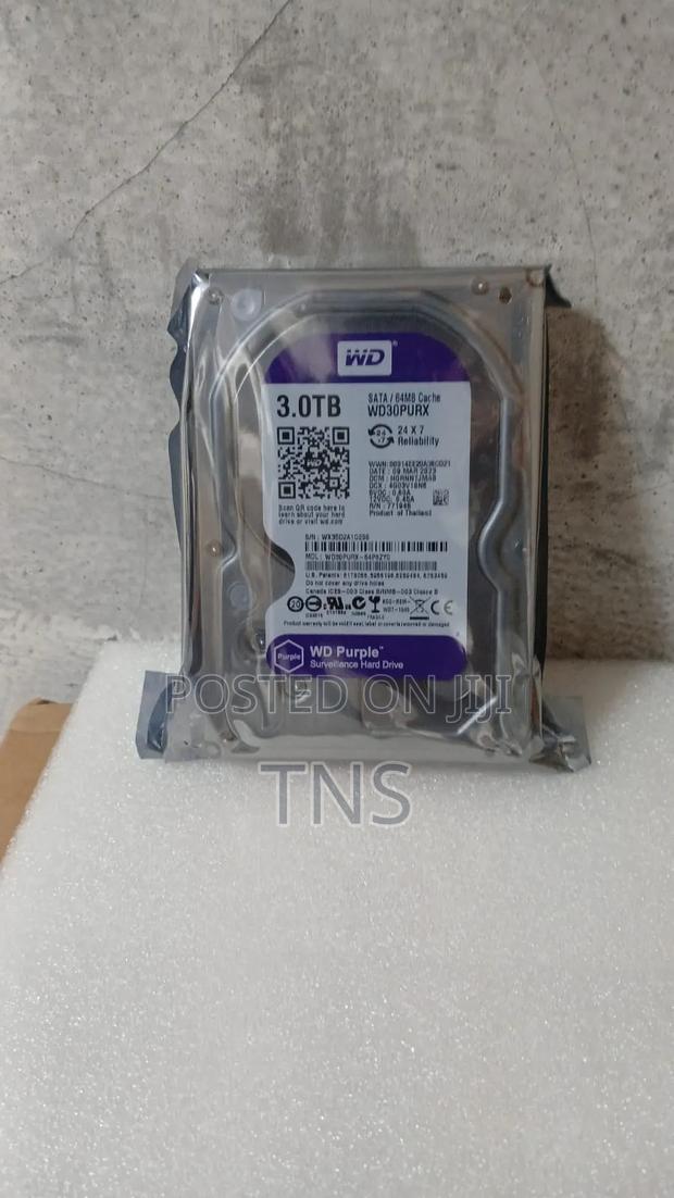 3tb Wd Purple Surveillance Hard Disk - main view