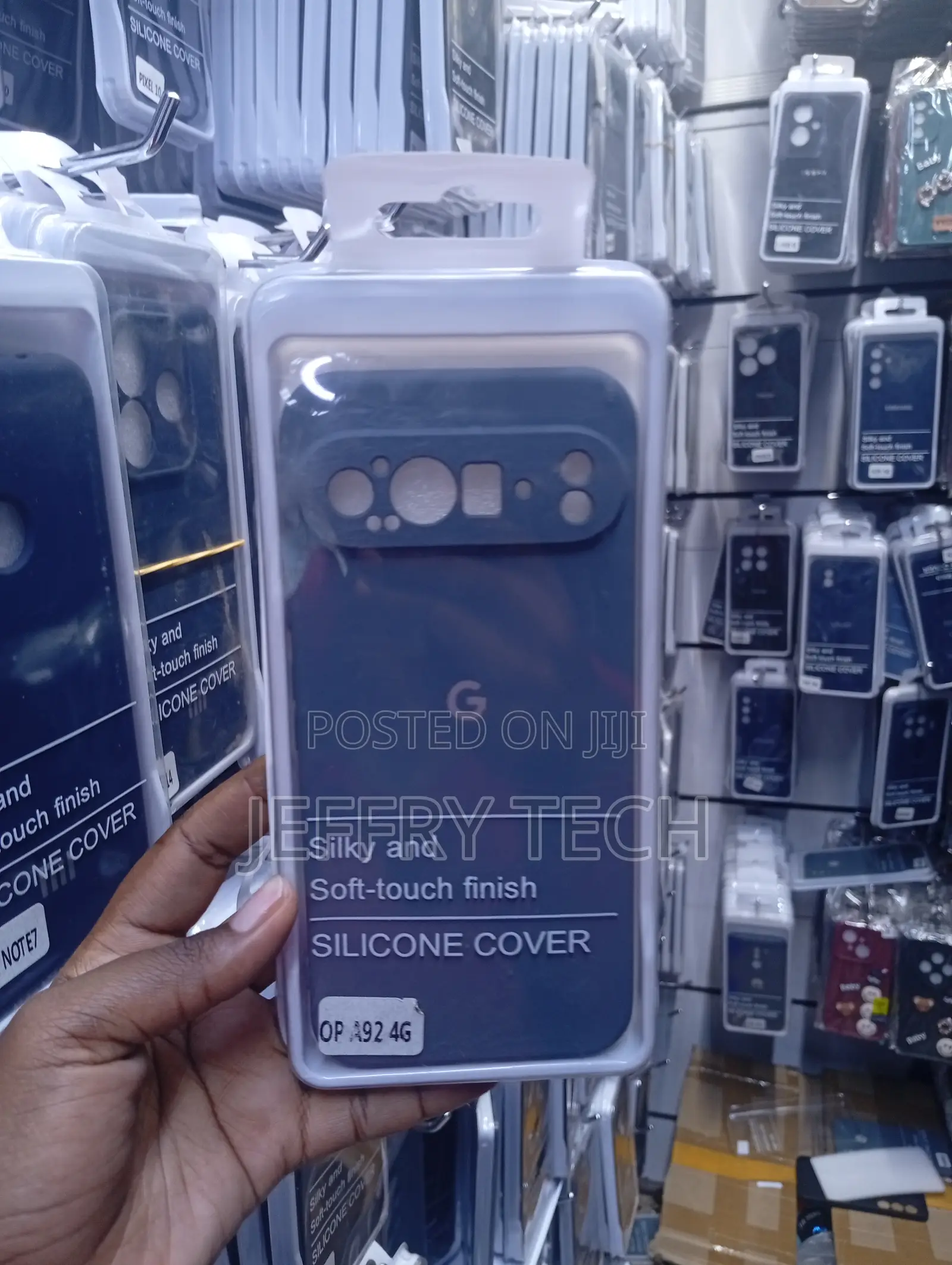 Op A92 4g Series Blue Silicone Phone Case