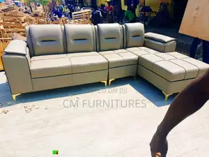 Grey 7 Seater L Shaped Sofabed