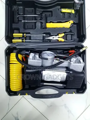 12v Car Tire Pump Repair Kit Fast Inflation Compressor