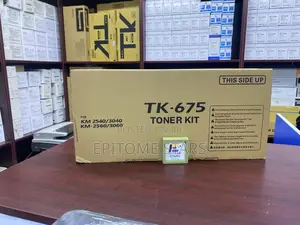 Original Kyocera Tk-675 Black Toner Cartridge