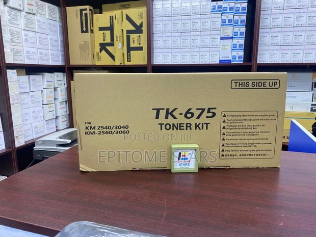 Original Kyocera Tk-675 Black Toner Cartridge