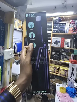 Selfie Stick With Light 2m